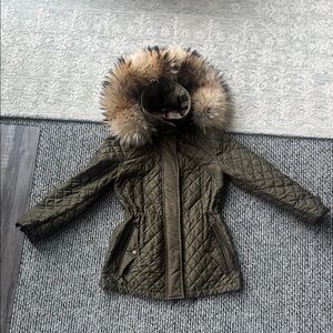 Beautiful quilted Burberry Brit Jacket. Excellent condition. Small.